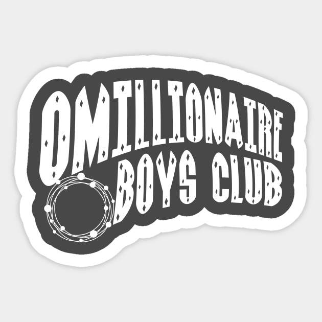 OMI Millionaire Boys Club - Ecomi OMI Crypto Holder V2 Sticker by info@dopositive.co.uk